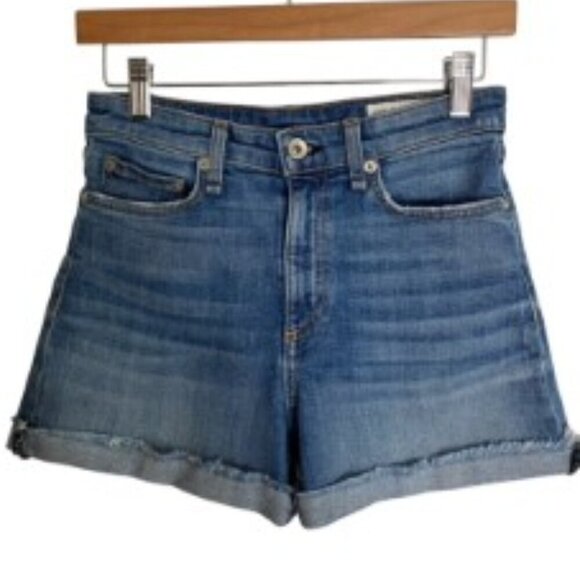 Rag & Bone Nina High-Rise Jean Short 24 - Picture 2 of 5